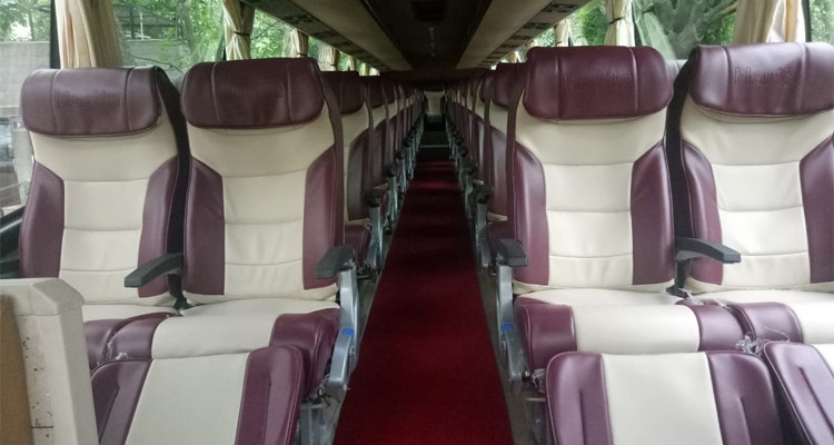 Volvo 49-Seater Multi Axle Luxury Coach  hire in Delhi