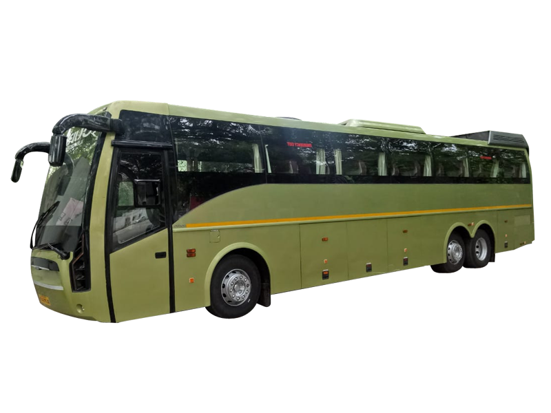  Volvo 49-Seater Multi Axle Luxury Coach  on rent in delhi